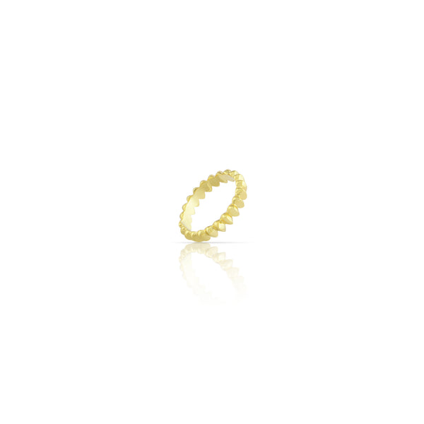Gold Oracle Band Ring - Small