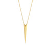 Gold Viper Pendant Necklace