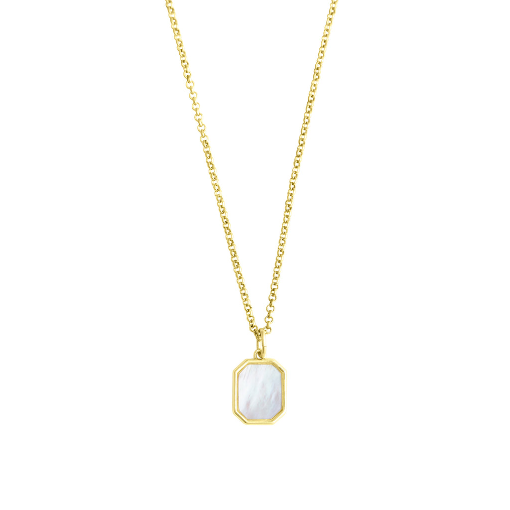 Mother of Pearl Sunrise Necklace