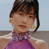 Zine Tseng in Gold Petal Hoops Earrings by Cat Janiga