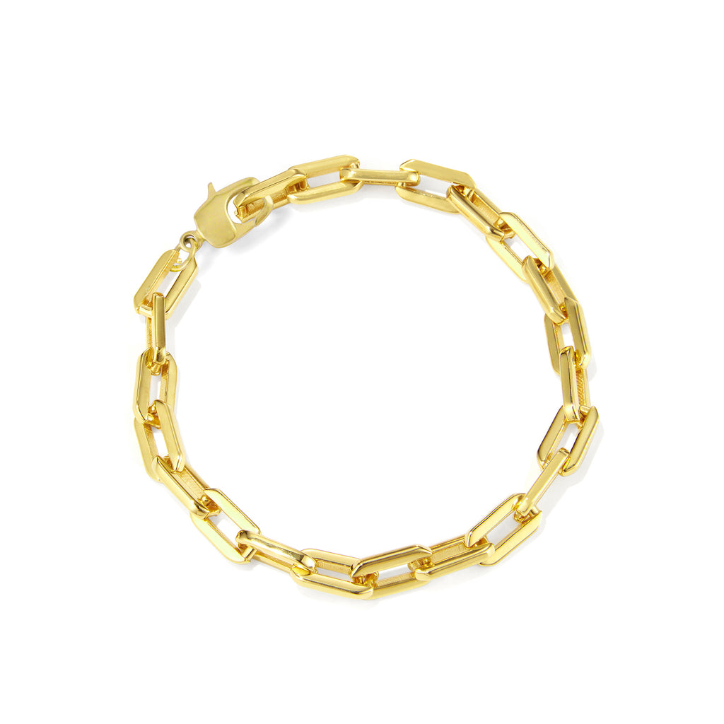 Gold Sol Link Bracelet