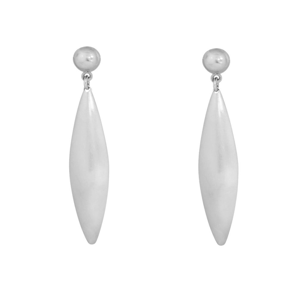 Silver Small Dune Earrings