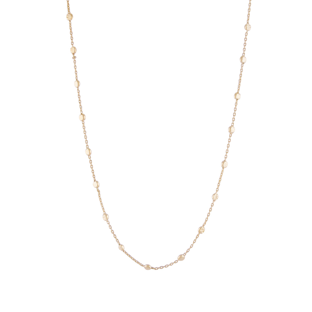 Short Gold Nebula Necklace