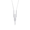 Silver After Glow Pendant Necklace