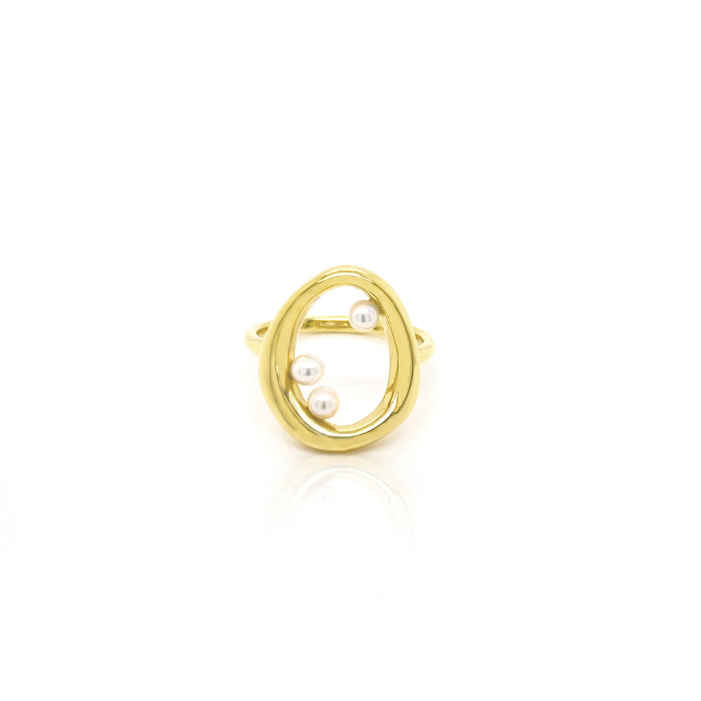 Gold Naiad Ring