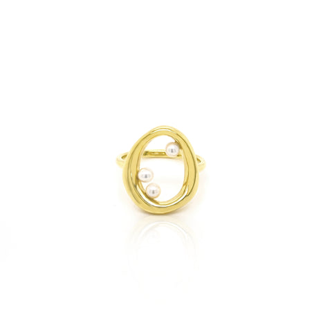 Gold Naiad Ring