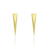 Gold Large Coquette Studs Earrings