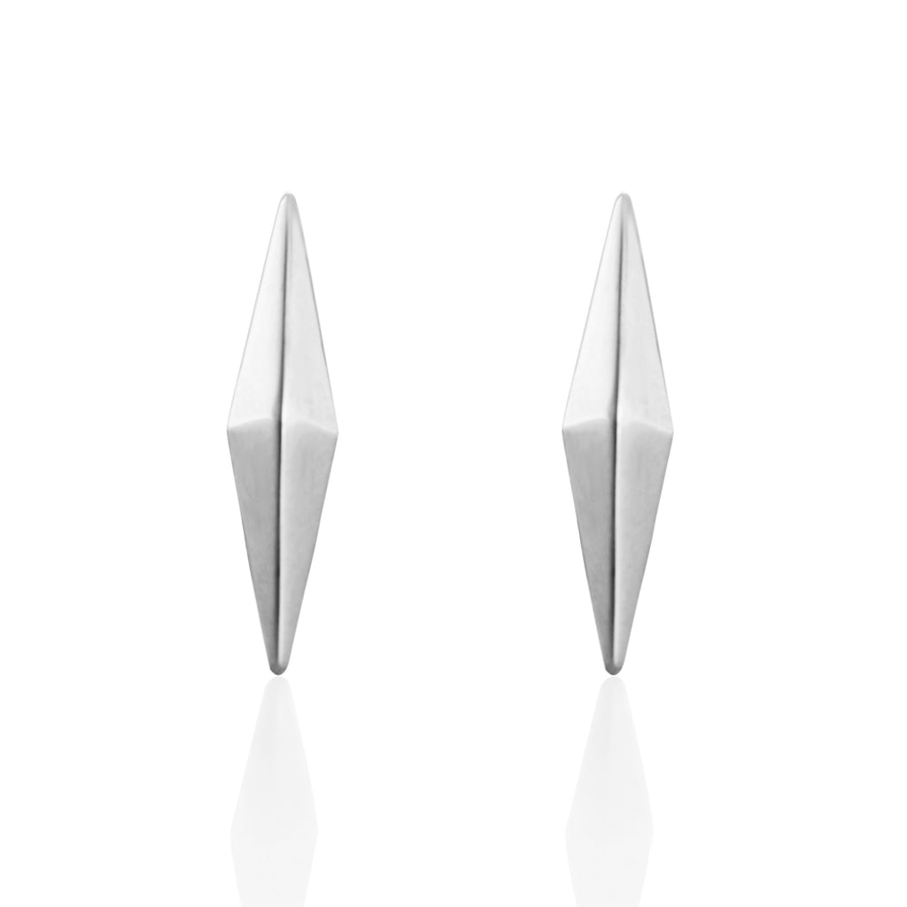 Silver Petite Coquette Studs Earrings
