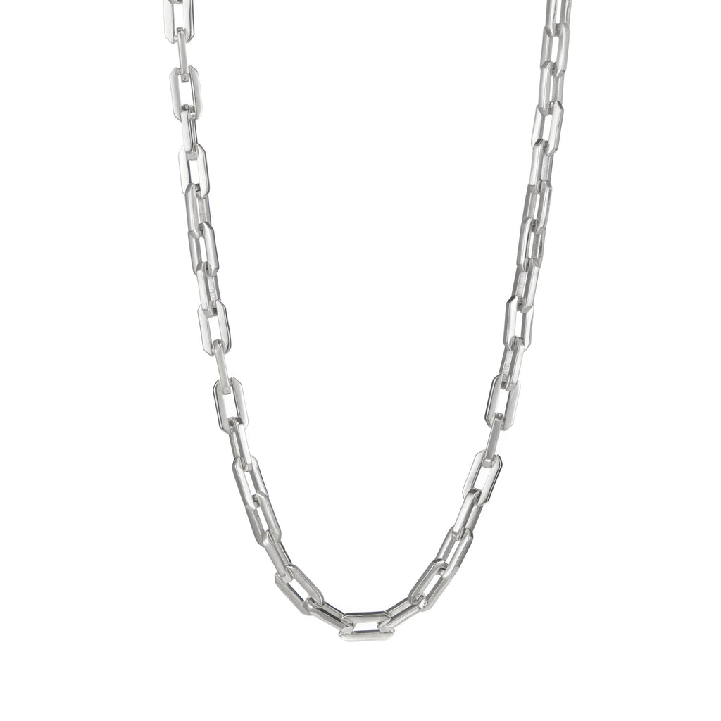 Silver Sol Link Necklace