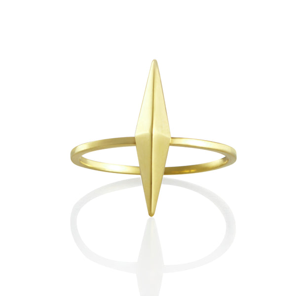 Gold Petite Coquette Ring