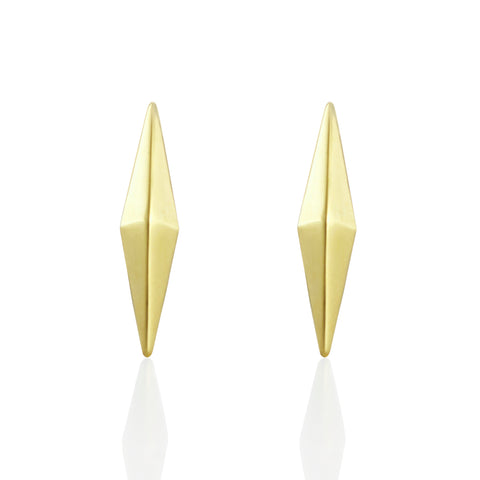 Gold Petite Coquette Studs Earrings