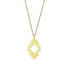 Gold Aura Pendant Necklace
