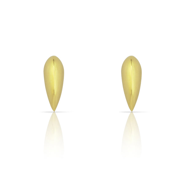 Gold Oracle Studs Earrings