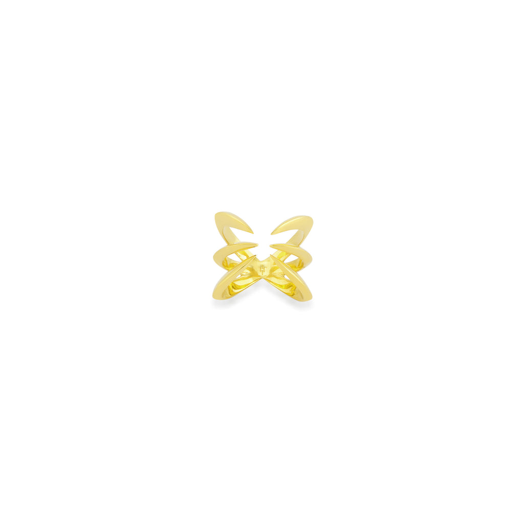 Gold Oracle Claw Ring