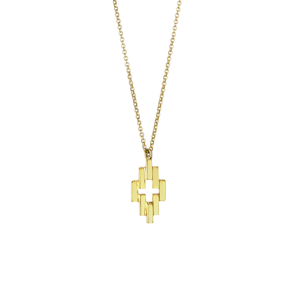 Gold Small Aura Pendant Necklace