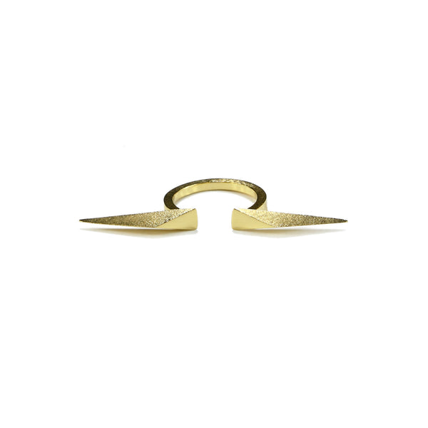 Gold Dual Coquette Ring