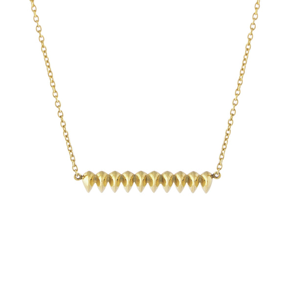 Gold ID Oracle Pendant Necklace