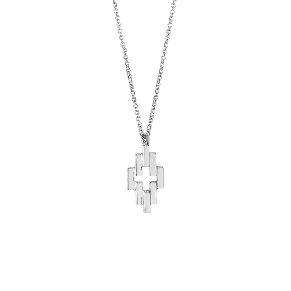 Silver Small Aura Pendant Necklace